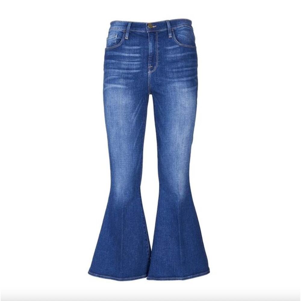 Frame Denim Le Bell Dark Wash Bell Bottoms